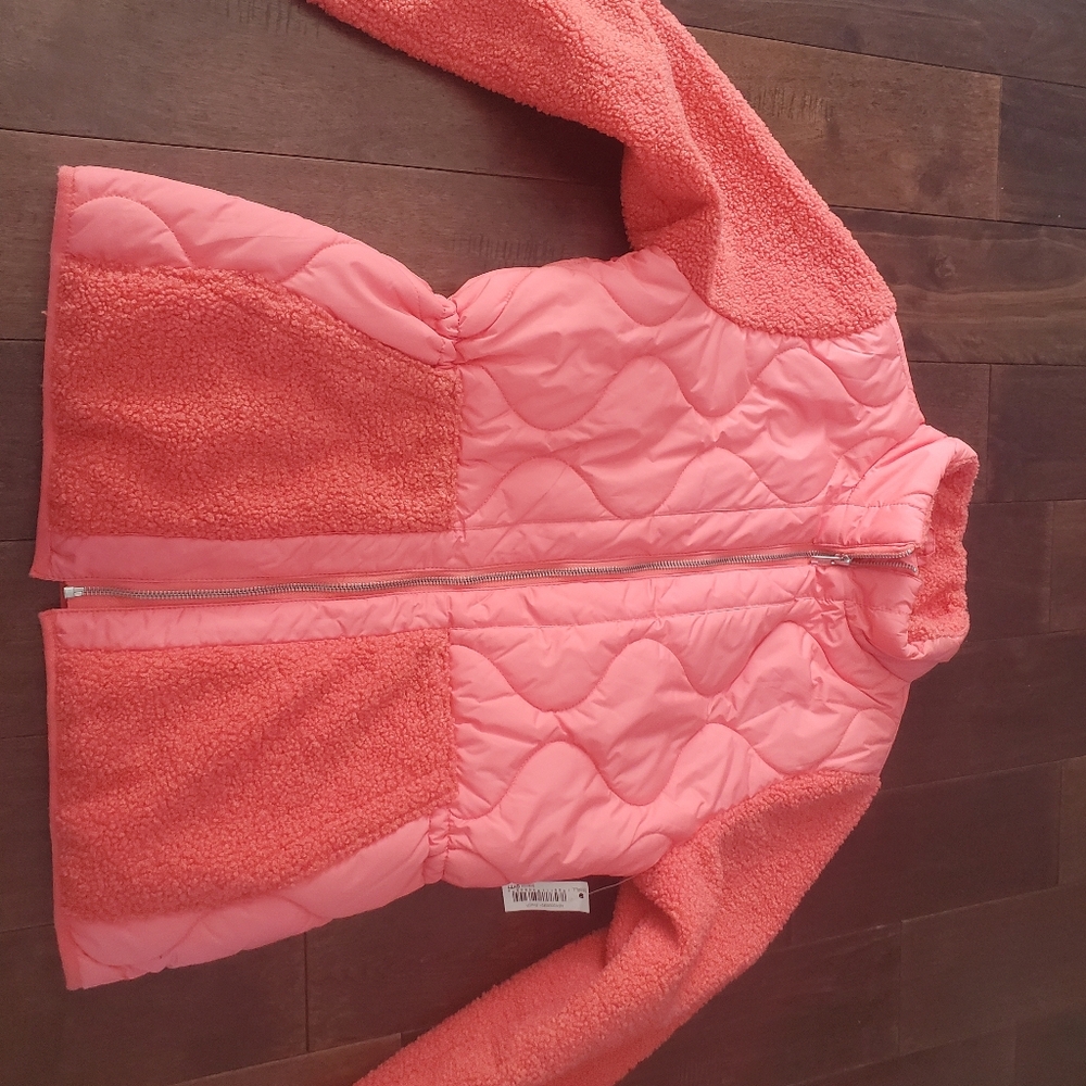 Coral women's jacket size small with fleece sleeves new with tags amazon… - Picture 2 of 4